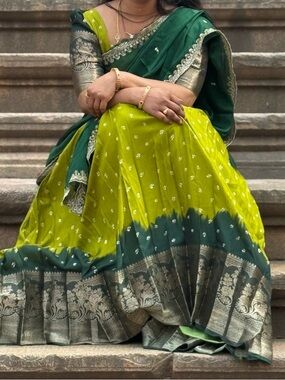 Beautiful Indian half saree